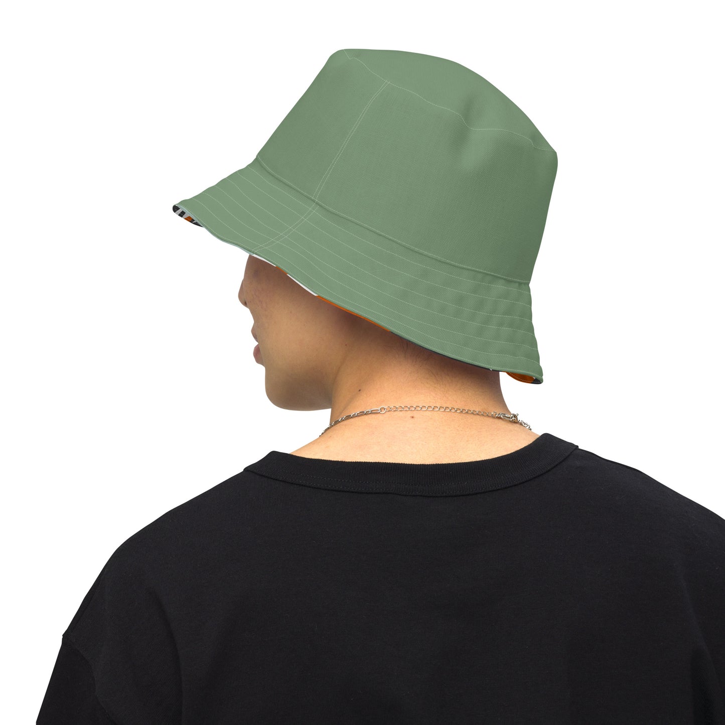 AUTUMN LEAVES REVERSIBLE BUCKET HAT