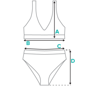 SCUBA DIVING RECYCLED BIKINI